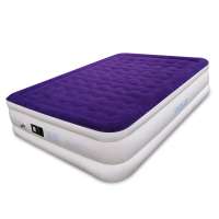 Bedroom Twin Camping Air Mattress with Electric Pump Durable Inflatable Air Bed Portable Blow Up Mattress